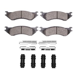 Dodge Ram 1500 Van Brake Pads - Front - R1 Concepts - Super Duty - 2003